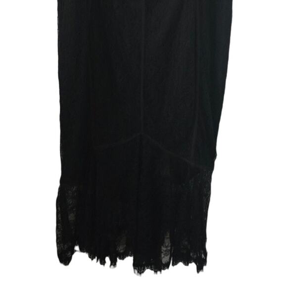City Chic So Seductive Ruffle Hem Lace Body-con Dress In Black XL 22 MSRP $169 - Picture 4 of 6
